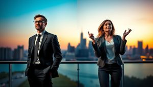 personalidades opuestas